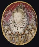 Nicholas Hilliard Previously unrecorded Portrait miniature oil on canvas